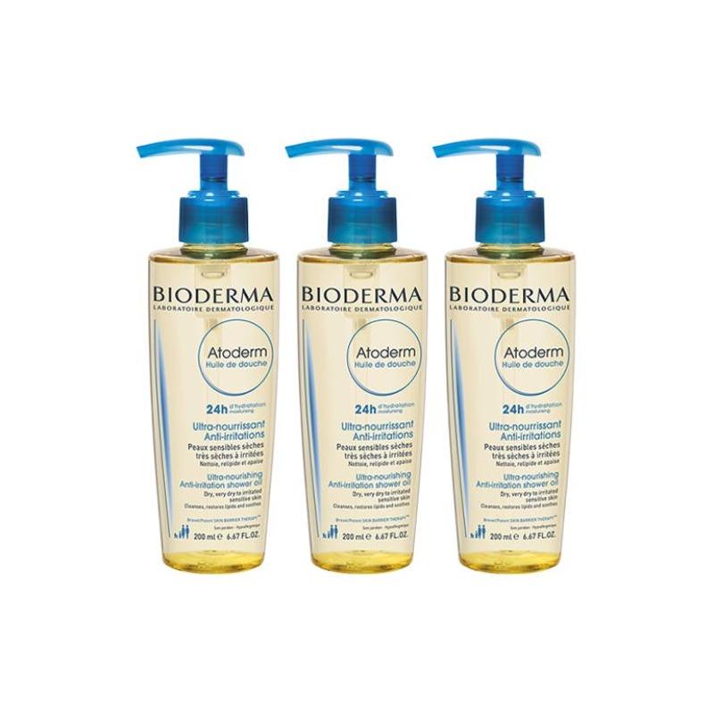 Bioderma Очищающий, Увлажняющий, Успокаивающий Гель для Душа, Питающий и Увлажняющий