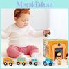 Wooden Stacking Toy Set For Early Education And Logic Development With Traffic Scene For Kids
