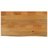 VidaXL Tabletop with Live Edge 110x60x2.5cm Solid Mango Wood 370551