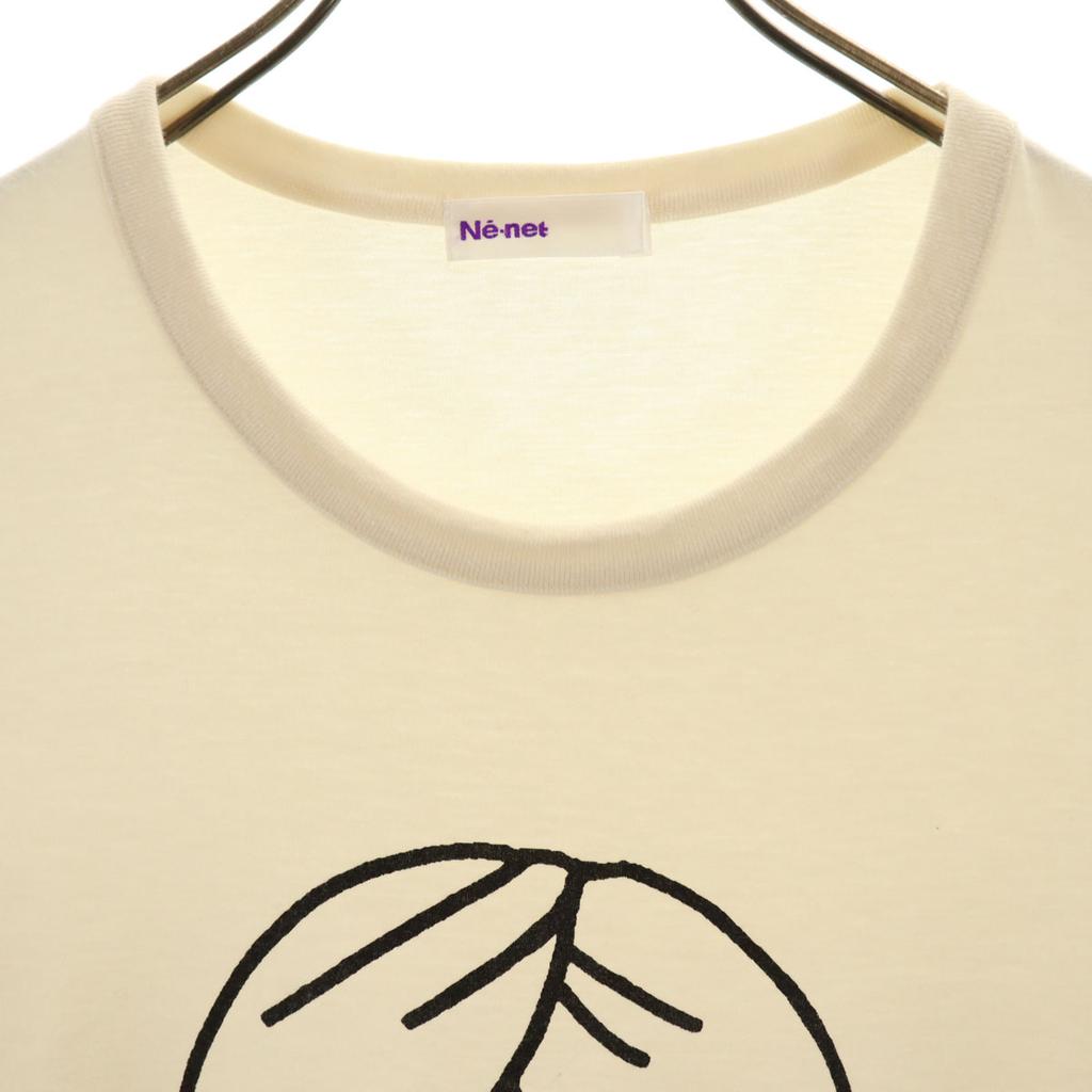 Ne-net сделано в Японии Футболка с коротким рукавом 3 кремовый Tabata-san Мужская Б/У