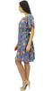 Bimba Women Short Polyester Button-Down Kaftan Beach Coverup Drawstring