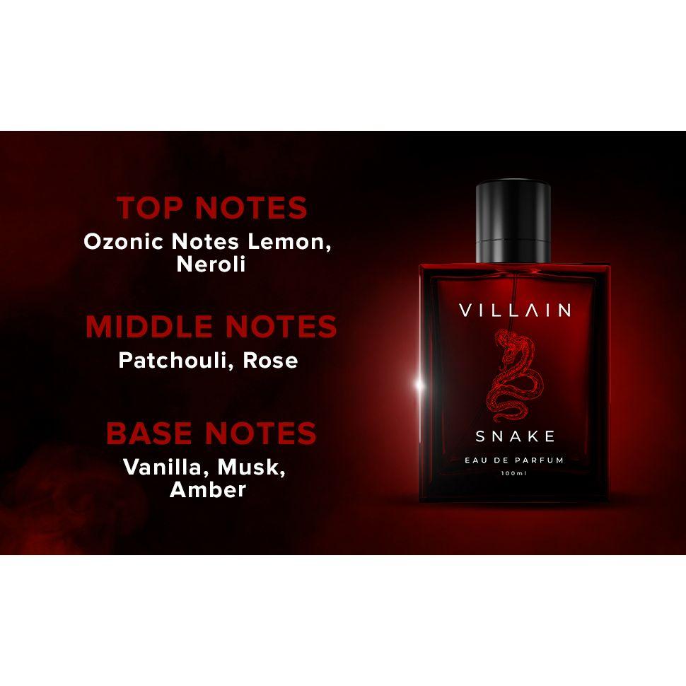 Villain Snake Perfume for Men 100ml | Ultra Long Lasting | Musk