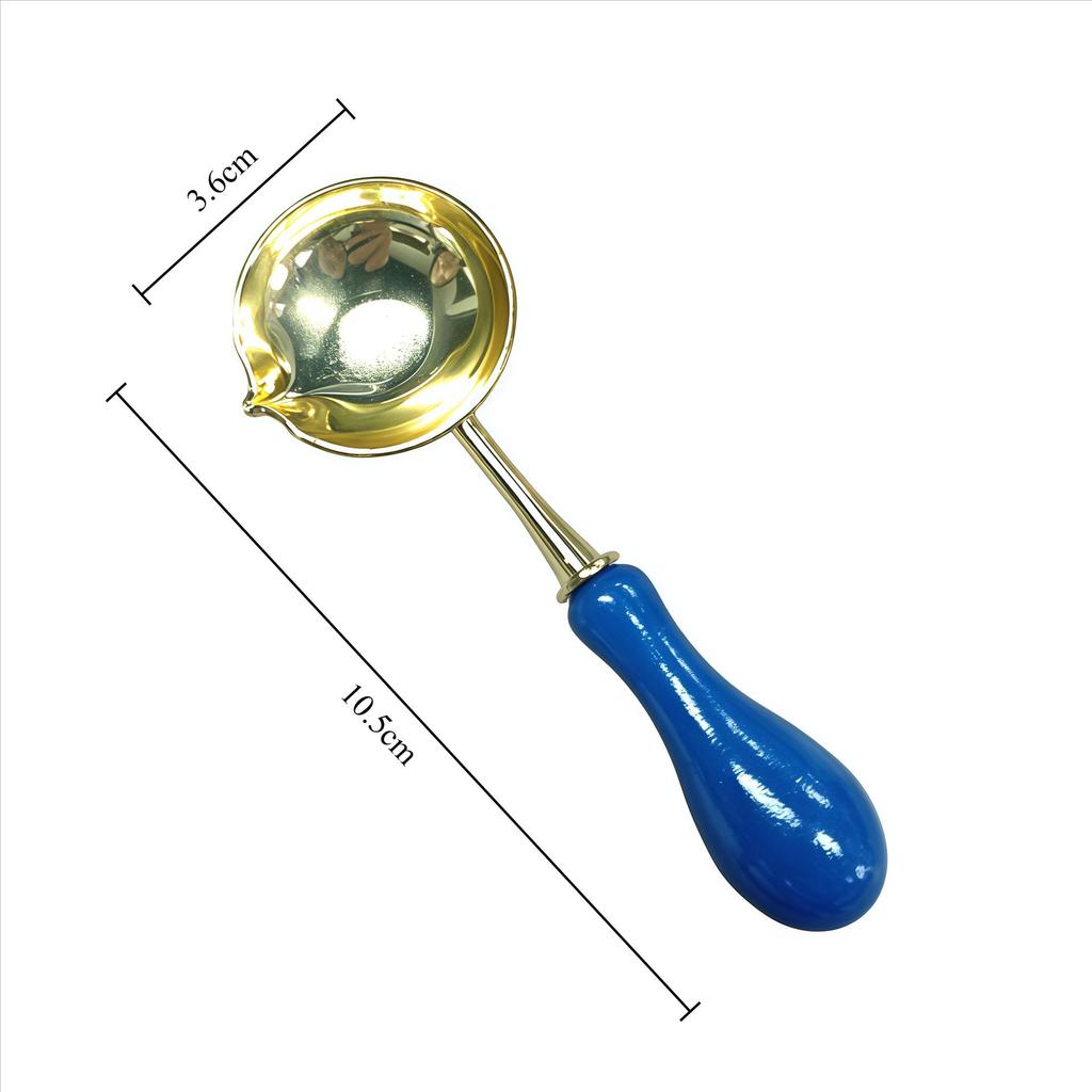 Набор старинных ложек для сургучной печати для конвертов - полный набор инструментов для новичков