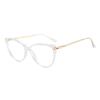 Tortoiseshell Cat-Eye Glasses for Nearsighted Women: Light, Large Frames, Decorative, Fits Square/Round Faces, Prescription-Ready