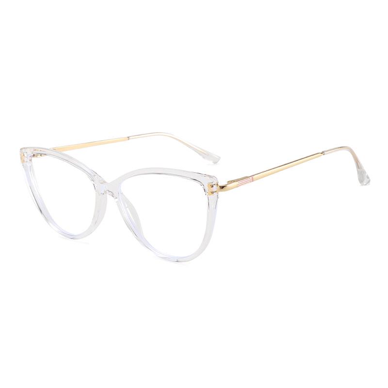 Tortoiseshell Cat-Eye Glasses for Nearsighted Women: Light, Large Frames, Decorative, Fits Square/Round Faces, Prescription-Ready