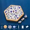 Chinese Style Blue White Porcelain Coaster Material Kit Heat-resistant Cup Mat  Dinning Table