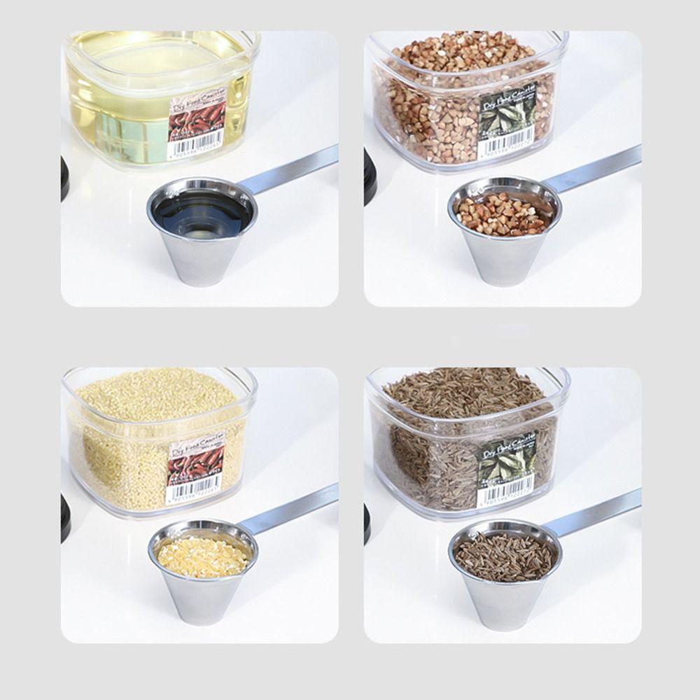 Удобная мерная ложка для выпечки из нержавеющей стали, ложка для приправ, новая калорийная ложка