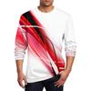 Men's T Shirt O-Neck Clothing Apparel Outdoor Long Sleeve Print Fashion Designer Vintage