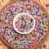 500g About 16650Pcs Jewelry Accessories DIY Loose Beads 4mm Acrylic Beads Findings