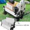 Multifunctional Camping Wagon, Transforms Into Sofa Seat, Foldable Outdoor Gear Hauler for Picnics & Trips Accessories