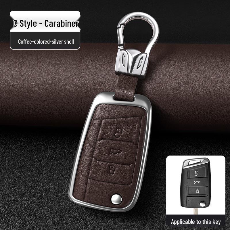 Чехол для ключа Volkswagen для моделей Sagitar, Bora, Polo, Magotan, CC, Passat, Tiguan, Lamando, Lavida и Golf