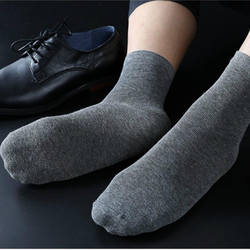 Мужские хлопчатобумажные носки. 10 пар