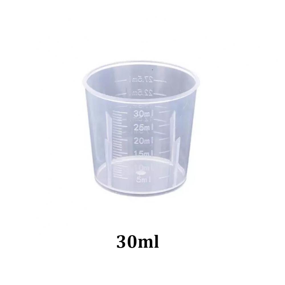 Clear Plastic Graduated Measuring Cupws Househould Portable Baking Beaker Liquid Measure Jug Transparent Cup Container