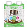 Kids' Protein, Organic Nutritional Shake, Chocolate Flavor, 4 Pack, 8.25 Fl Oz (244 Ml) Each