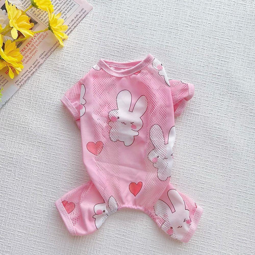 Animal Pattern Pet Dog Clothes Breathable Dog T-shirt New Pet Vest  Small Medium Dog