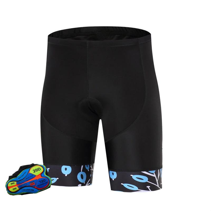 Professionally Team 20D Gel Padded Cycling Shorts Men Bicycle short Pants Bike Trousers Tights Sports Wear Bycicle Clothes