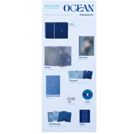 Пак Джихён - ОКЕАН [Фотокнига + USB + CD] ( PO ~ 2025.01.12 )  Дата выхода: 2025-01-13