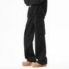 Homlean Men's Cotton Straight-Leg Casual Work Pants