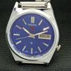 REFURBISHED VINTAGE SEIKO EXPO 70 AUTOMATIC JAPAN MENS BLUE DIAL WATCH A433582-2 R117-a433582