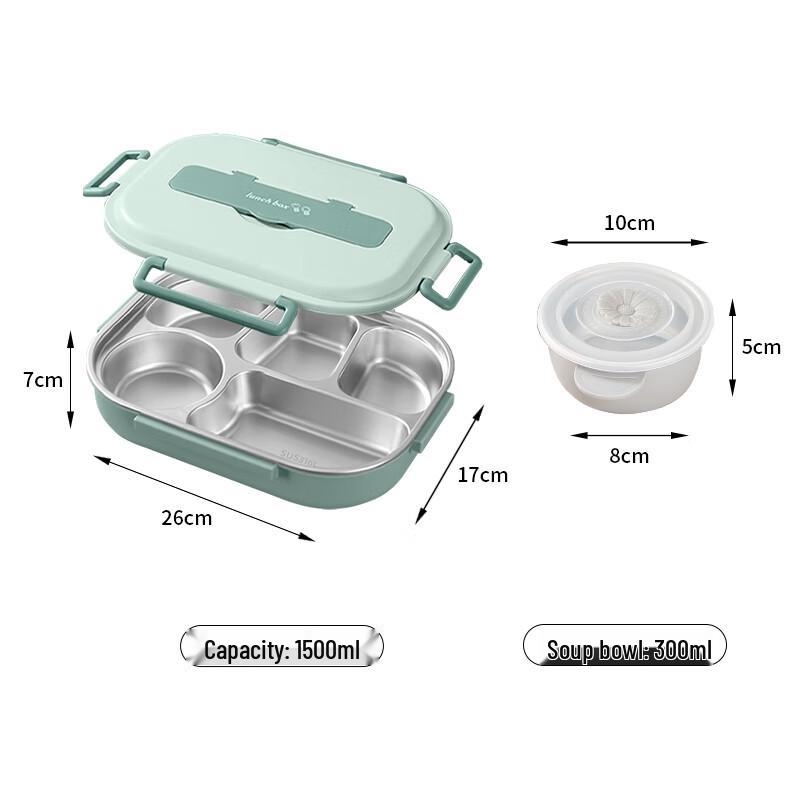 Ymer Insulated Stainless Steel Bento Lunch Box Set