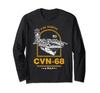US Navy Aircraft Carrier Nimitz Long Sleeve CVN-68 (USS Nimitz) T-Shirt