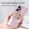 Чехол-держатель с кольцом для телефона для Xiaomi Poco X6 X5 M6 Pro F5 Pro C50, защитный чехол-подставка, роскошный полный защитный чехол