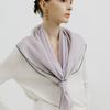 BARNEYS NEWYORK Silk Scarf Gray