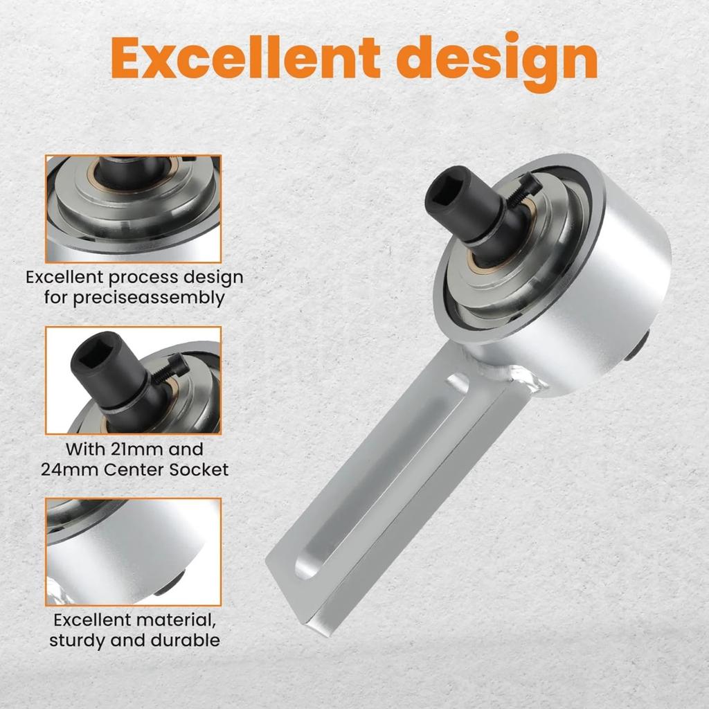 SIHAO Torque Multiplier Set for Ford 1.0/2.0 EcoBoost Duratec Engine Crankshaft Belt Pulley Removal Tool Adjustment