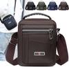 Men's Fashionable Oxford Cloth Bag Multifunctional Cell Phone Change Document Storage Diagonal Crossbody Bags Business Bags for Men