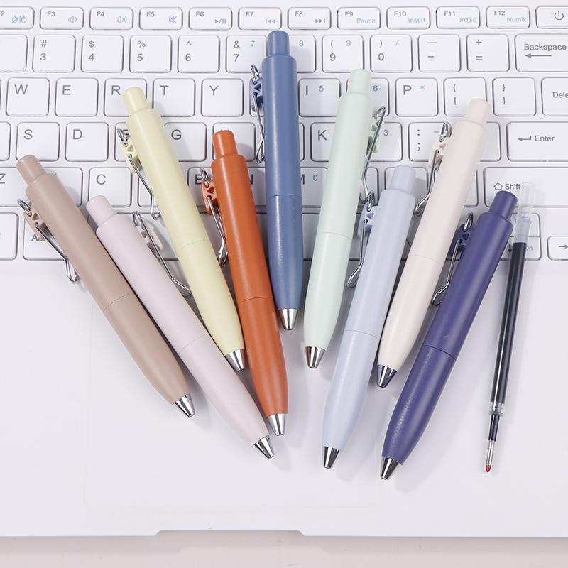 0,5 мм маленькая толстая сердечник толстая мини-карманная ручка нейтральная быстросохнущая водонепроницаемая Uniball одно нажатие портативная