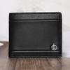 Men'S Wallet Fashion Contrast Color Men'S Short Wallet Pu Wallet Double Bill Wallet