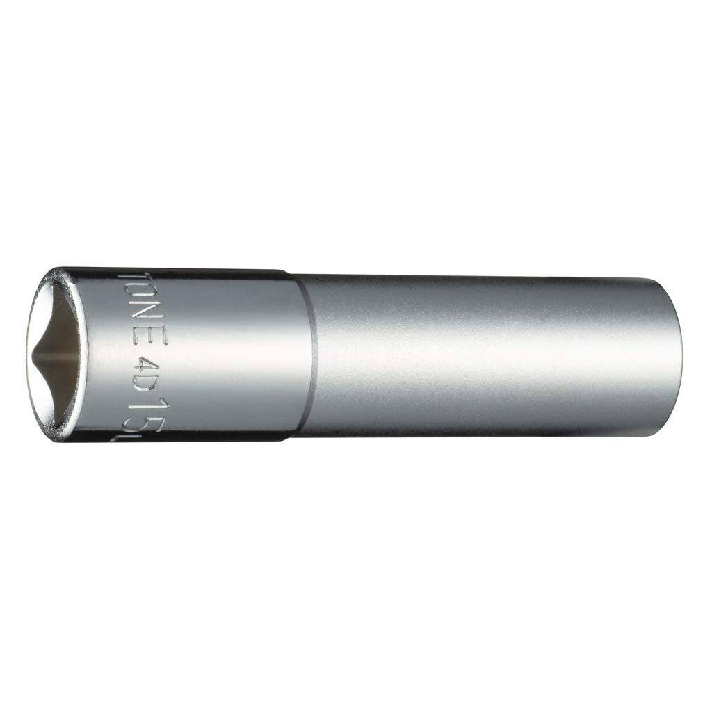 TONE Deep Socket Drive Angle Width Across Flats 15mm (12 Square) HP4D-15L 12.7mm (1/2")