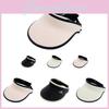 Color Sunshade Solid Hat Uv Protection Cap Breathable Outdoor Activities Gift