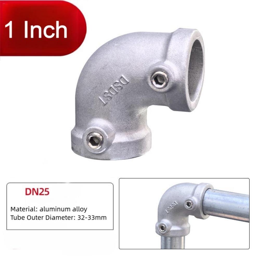 1\2''/3\4"/1'' Frame Fasteners Fixed Buckle Circular Pipe Connector Pipe Fitting Connector Pipes