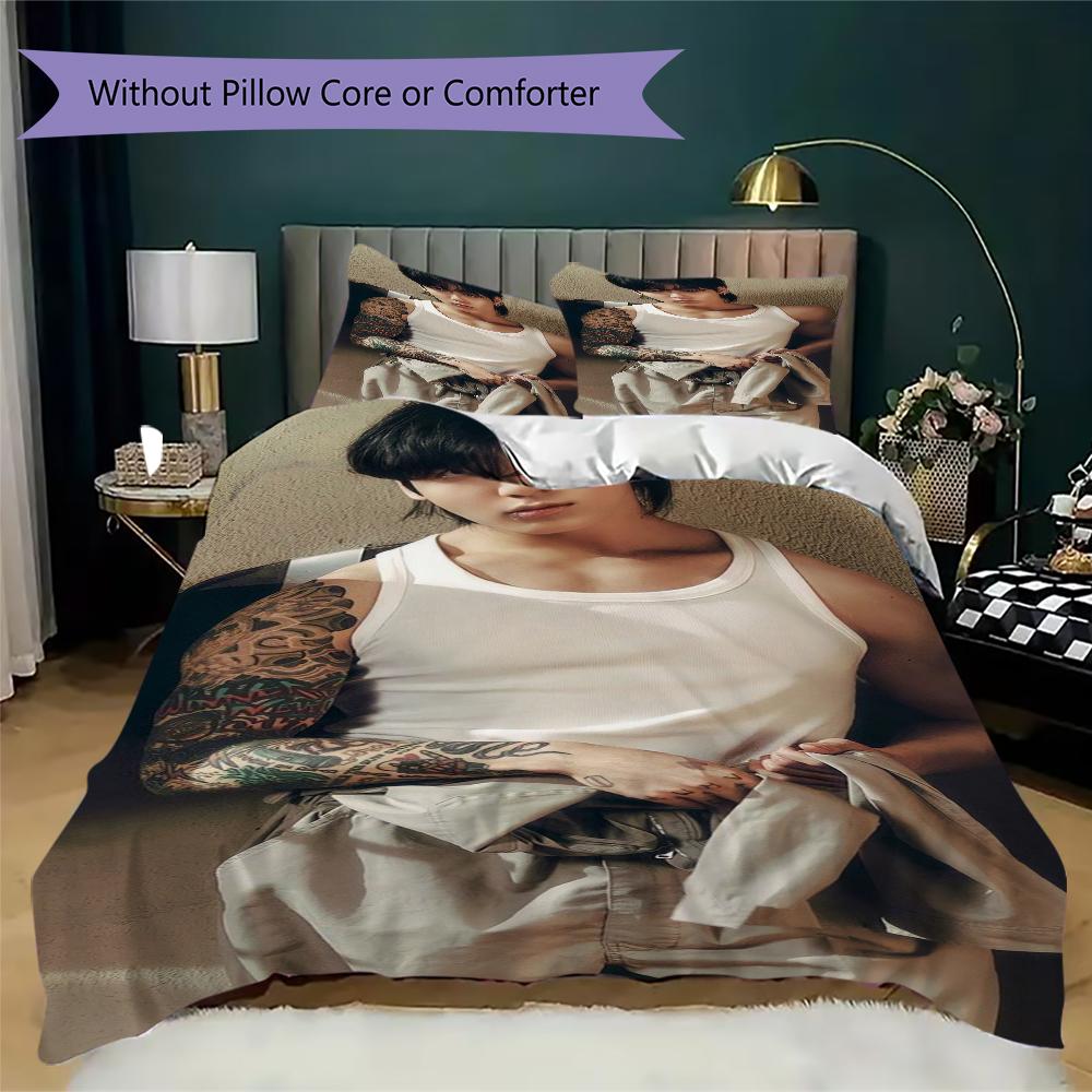 Suga Agust D Dday Tour Final Bedding Without Core 1 Duvet Cover 2 Pillowcase Without Core Christmas Birthday Gift Soft And Comfortable
