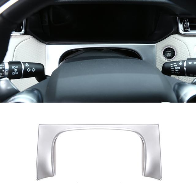 Для Land Rover Range Rover Velar 2017-украшение приборной панели автомобиля, рамка, крышка из АБС-пластика, модификация интерьера из углеродного волокна