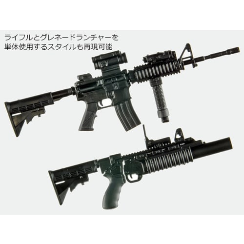 TOMYTEC Little Armory LA100 M4A1 & M203 Type 2.0 Plastic Model