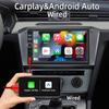 HIPPBQCC 7" автомобильный радиоприемник Carplay Android Auto 2 Din сенсорный экран Mirror Link стерео приемник аудио мультимедиа плеер с FM USB TF