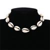 New Jewelry Choker Beach Bohemia Boho Cowrie Shell Necklace Natural Braided Handmade