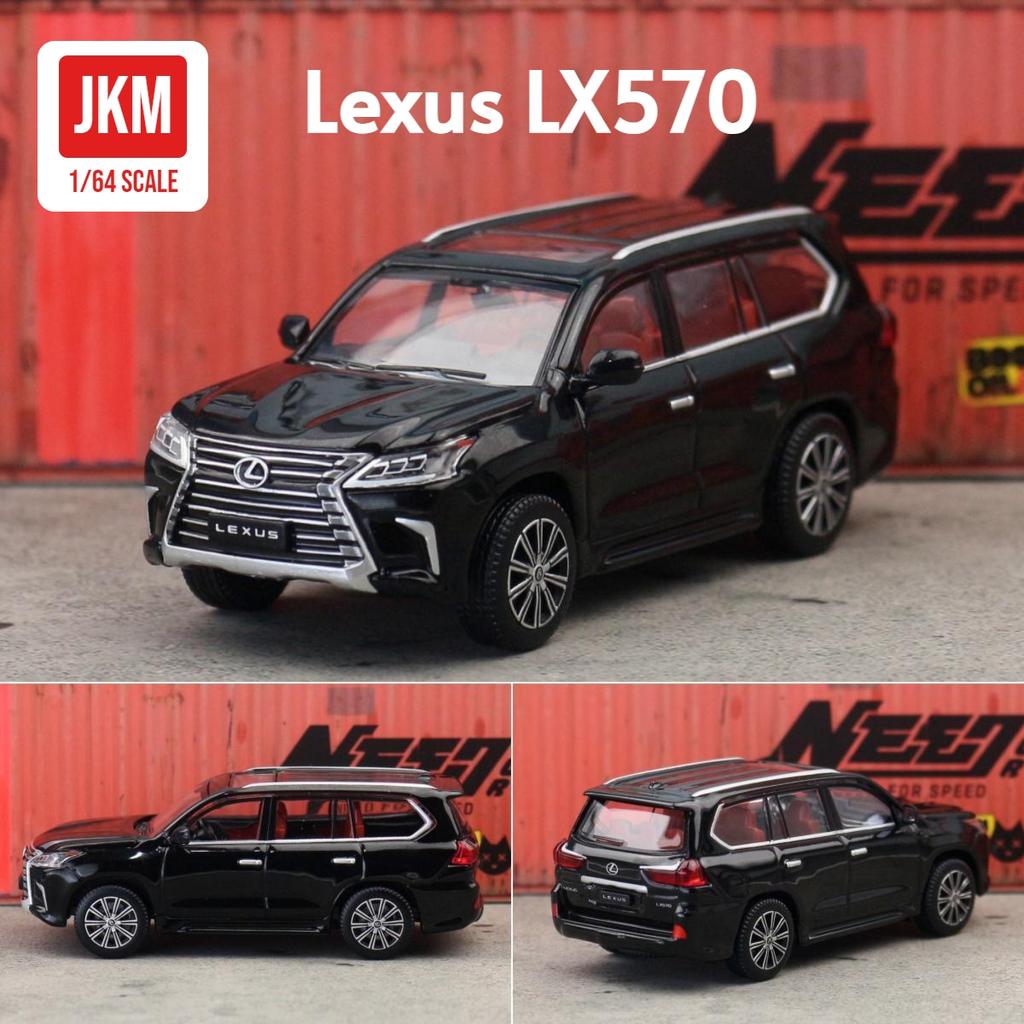 QMV5 1:64 Lexus LX600 Sport Miniature Model JKM 1/64 Premium SUV Toy Car Vehicle Free Wheels Diecast Zinc Alloy Metal Collection Gift