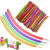 100Pcs Long Balloon Creative Twistable Colorful Balloon Set Emulsion Kids Balloon for Party Show Decoration