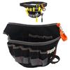 Waist Bag, Tool Bag, Tool Belt Suspenders, Work Bag with 18 Bags / For Framers, Carpenters, and Electricians / 1200D Ballistic Nylon