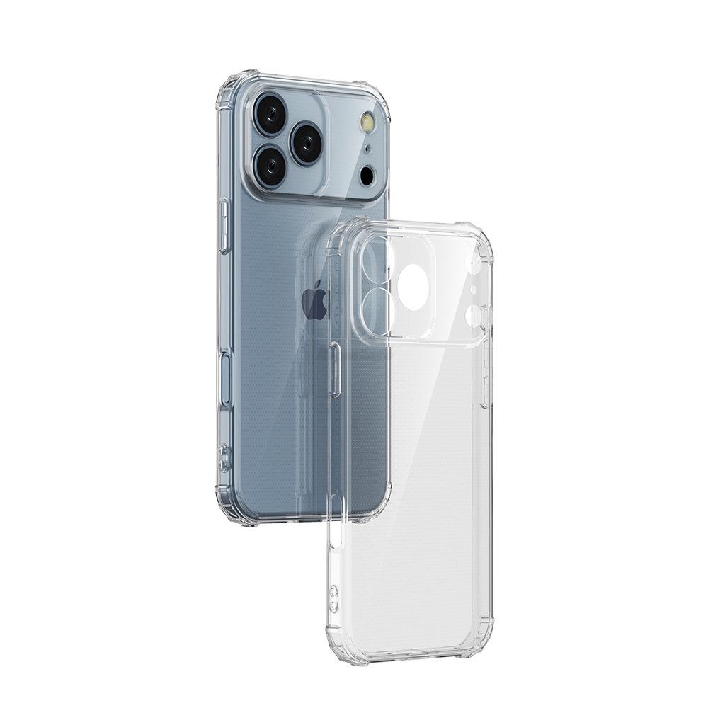 Чехол для iPhone 17 Pro Max Чехол для iPhone 17 Pro Роскошный Ударопрочный Мягкий ТПУ Задняя крышка телефона Для iPhone17 Air Прозрачный чехол