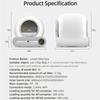 Tonepie Smart Cat Litter Box Автоматический самоочищающийся 65 л Полностью закрытый кошачий туалет с управлением через приложение для домашних животных Ионный дезодорант