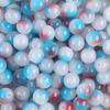 50 шт. 8 мм Стеклянная имитация нефрита Бусина Градиент Двухцветная Круглая бусина Ручная работа DIY Браслет Ожерелье Изготовление ювелирных изделий Россыпь Бусин Ma