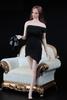 Action Figure VORTOYS V1011A Beautiful Sexy Shot Cart Evening Dress and High Heels Body and Sofa Not [TOYBARJAPAN] 1/6 (Head, Included)