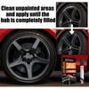 Универсальный набор для ремонта цветового круга Портативный DIY Набор для ремонта царапин Краска для ремонта Краска-корректор Ремонт царапин на дисках автомобиля Набор для ремонта царапин на дисках из сплава