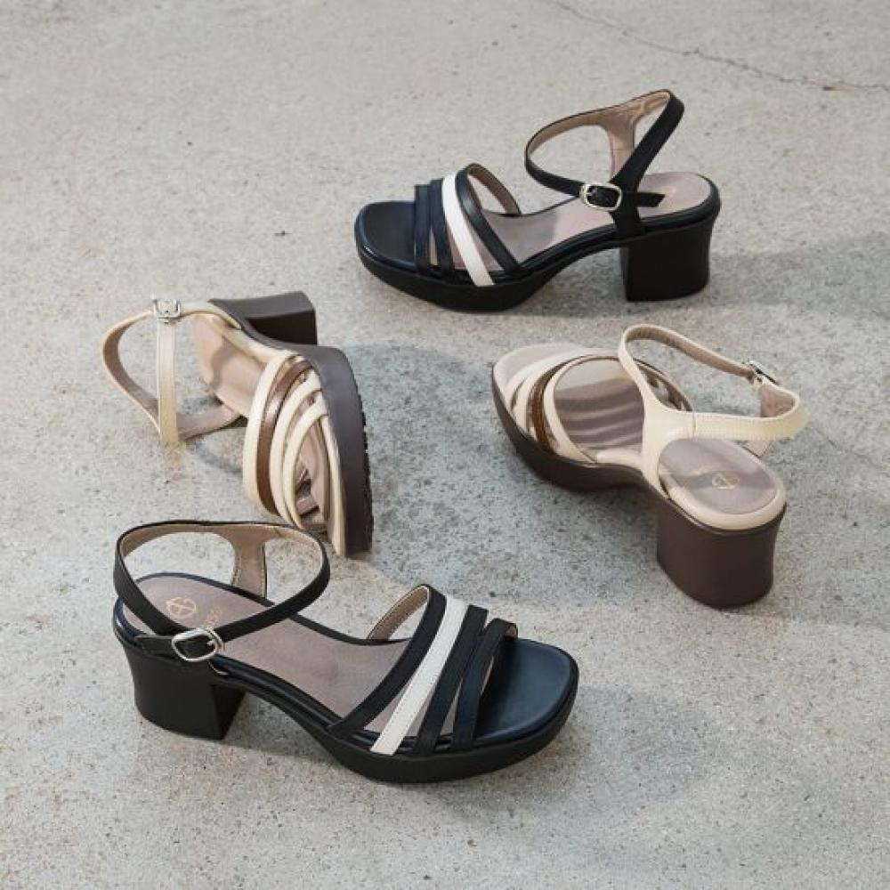 Jisyu Women Natural Leather Toven Sandal