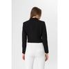 Women's Short Button-closed Blazer Jacket 245071 -