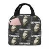 Deftones Rock Band Ohms White Pony Insulated Lunch Bag for School Cooler Thermal Food Box Tote Leakproof Lunch Boxes Container